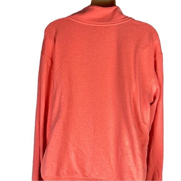 PINK- by Victoria Secret Salmon Pink Sweatshirt - Picture 4 of 5